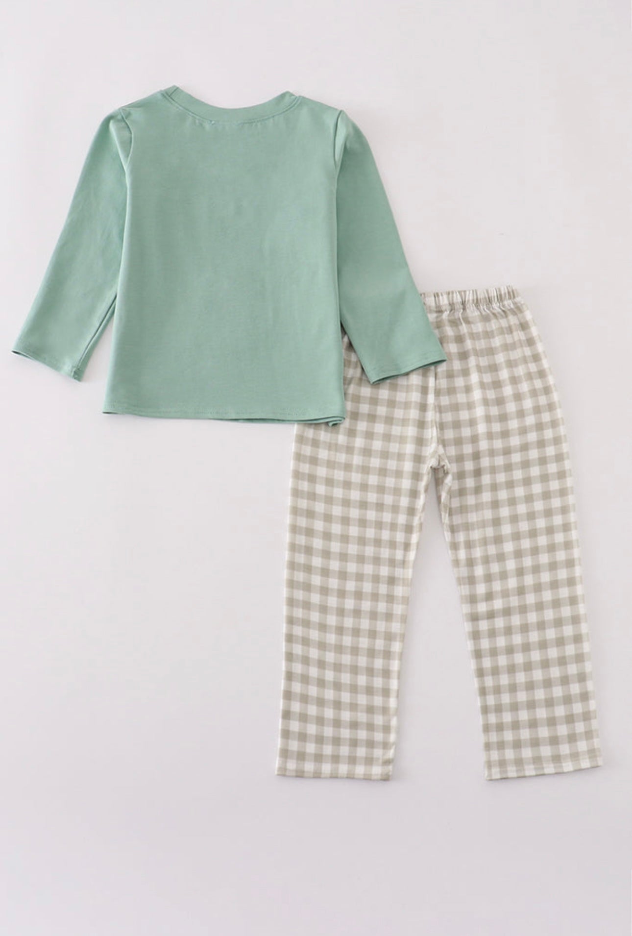 Duck Smocked Pants Set