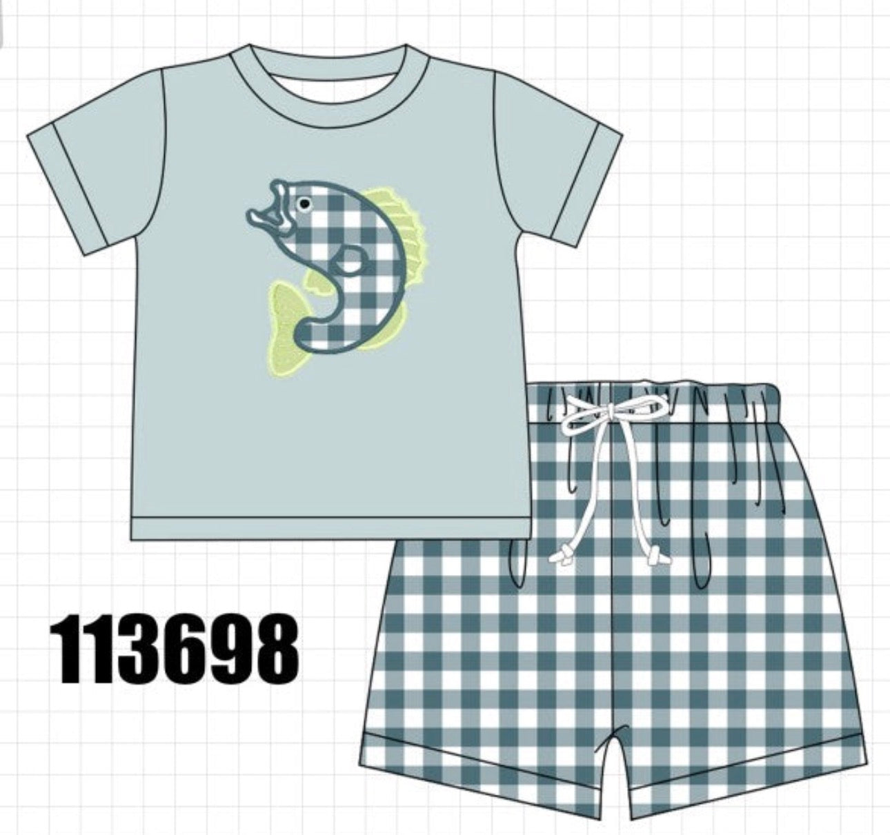 Little Catch Shorts Set