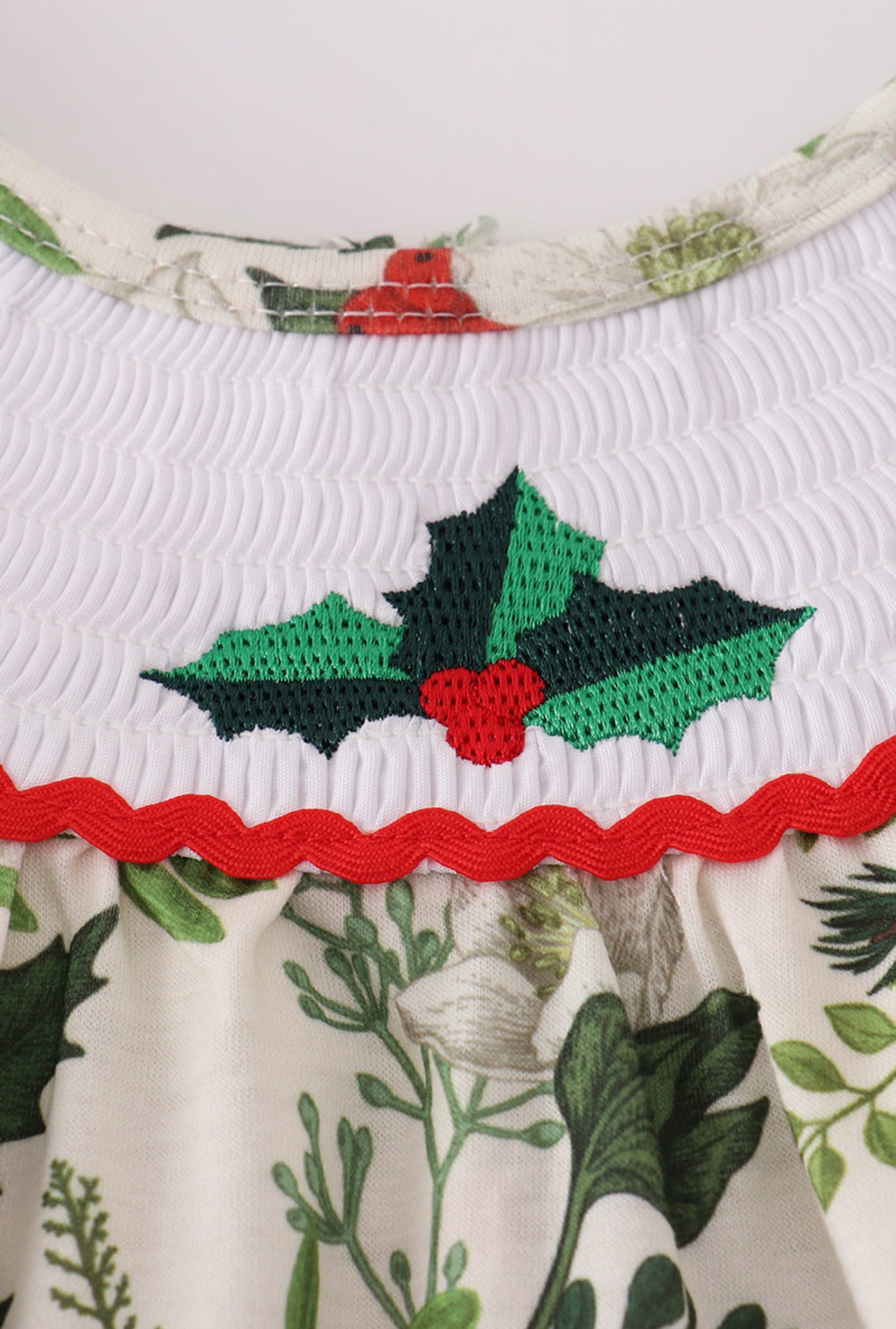 Holly Jolly Smocked Pants Set