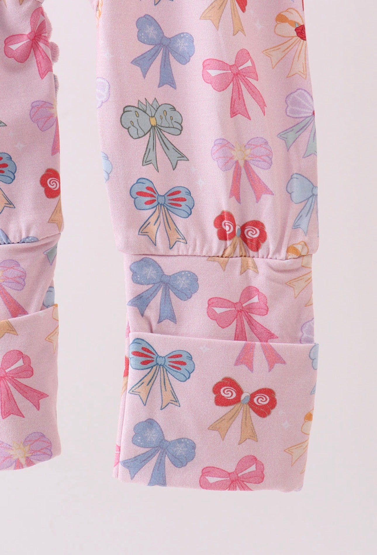 Pretty in Bows Zipper Pajama