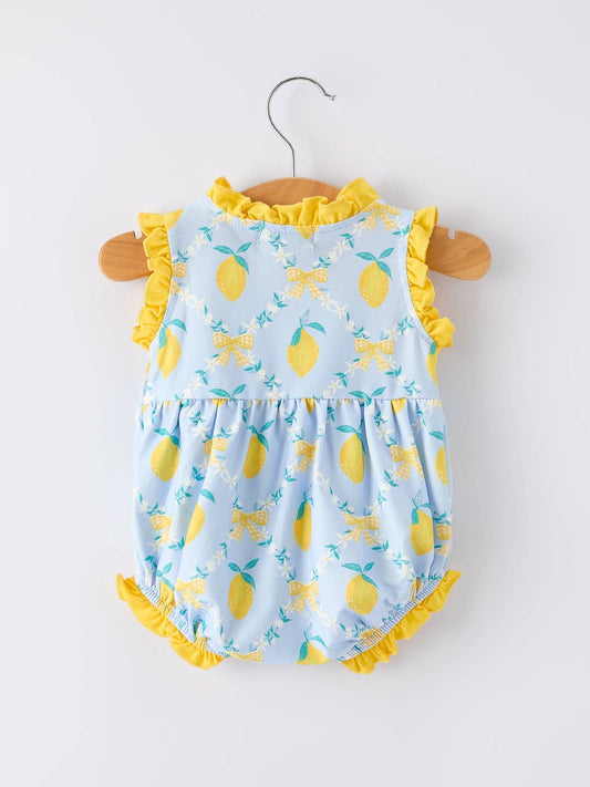 Lemon Blossom Ruffle Bubble
