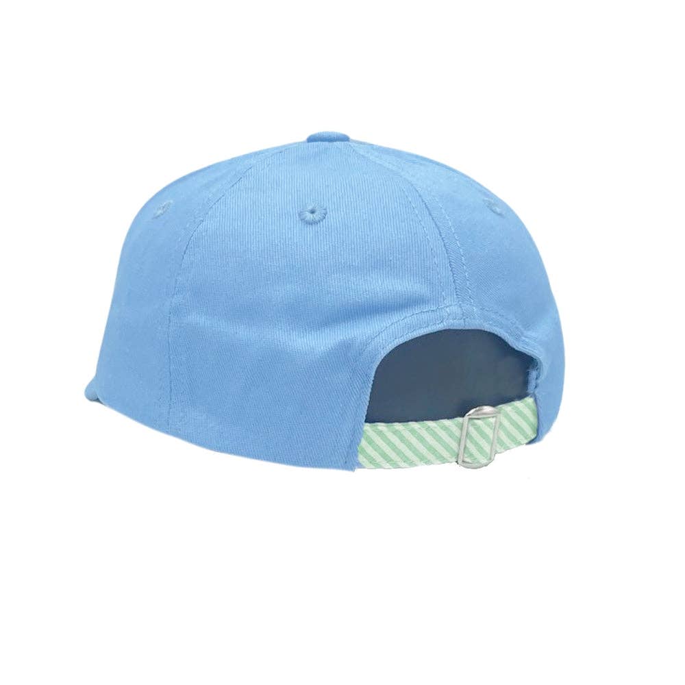 Bits & Bows
Tractor Baseball Hat - in Blue