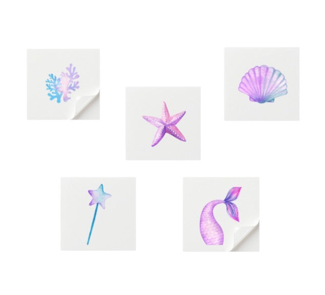 Mermaid Magic Temporary Tattoos