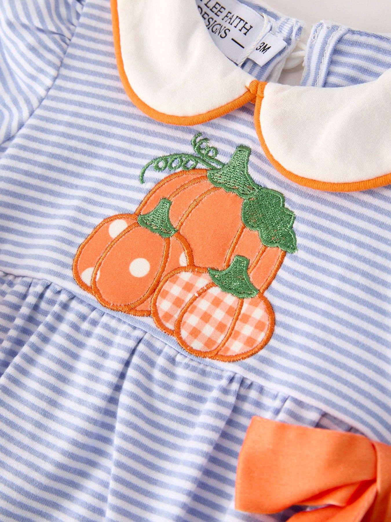 Pumpkin Bow Bubble