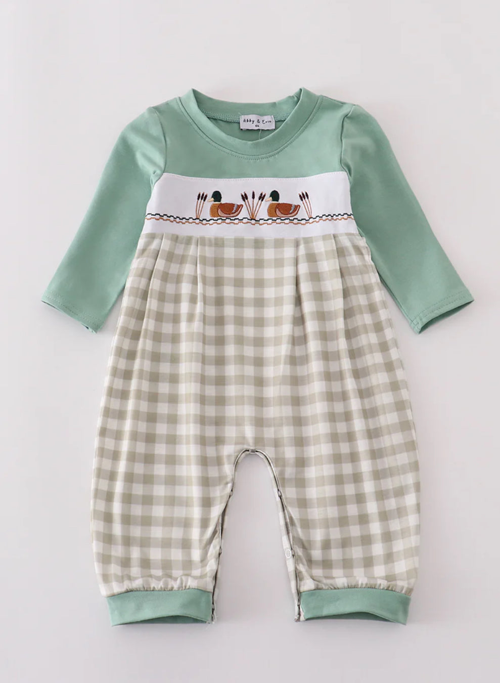 Duck Smocked Romper
