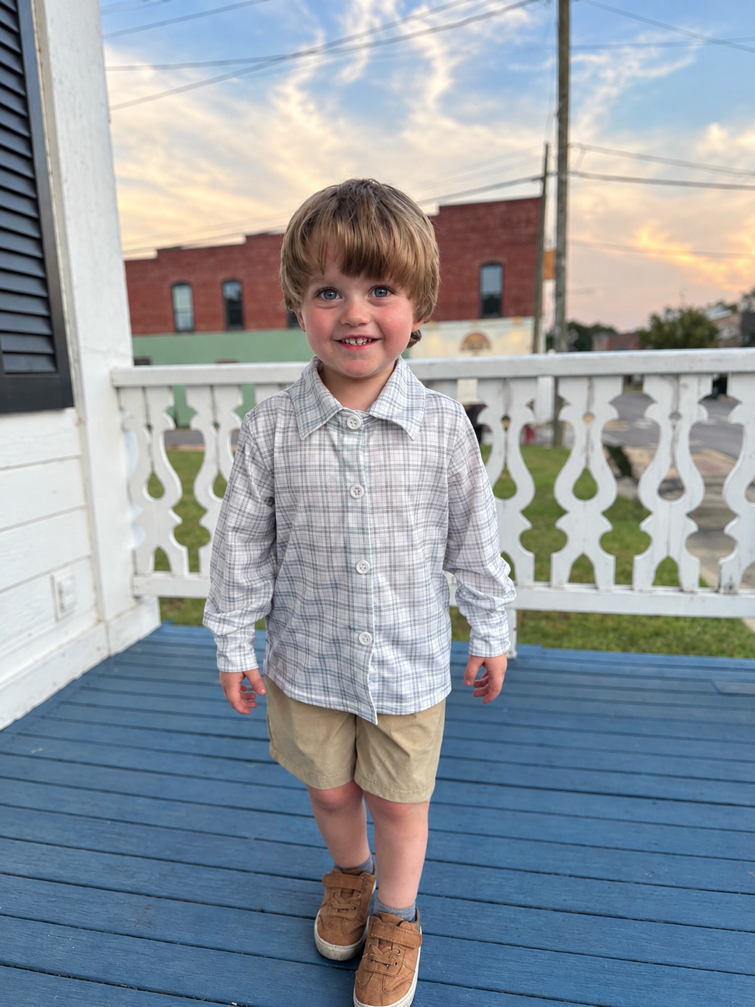 Winston Plaid Button Down