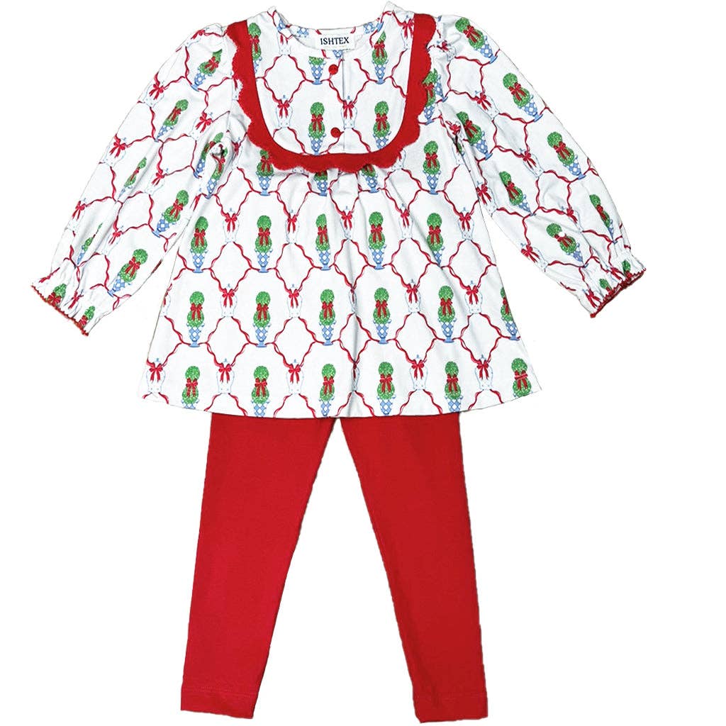 Merry Topiary Legging Set