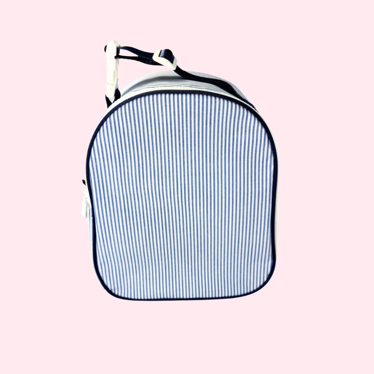 Navy Preppy Stripe Gumdrop Lunch Box