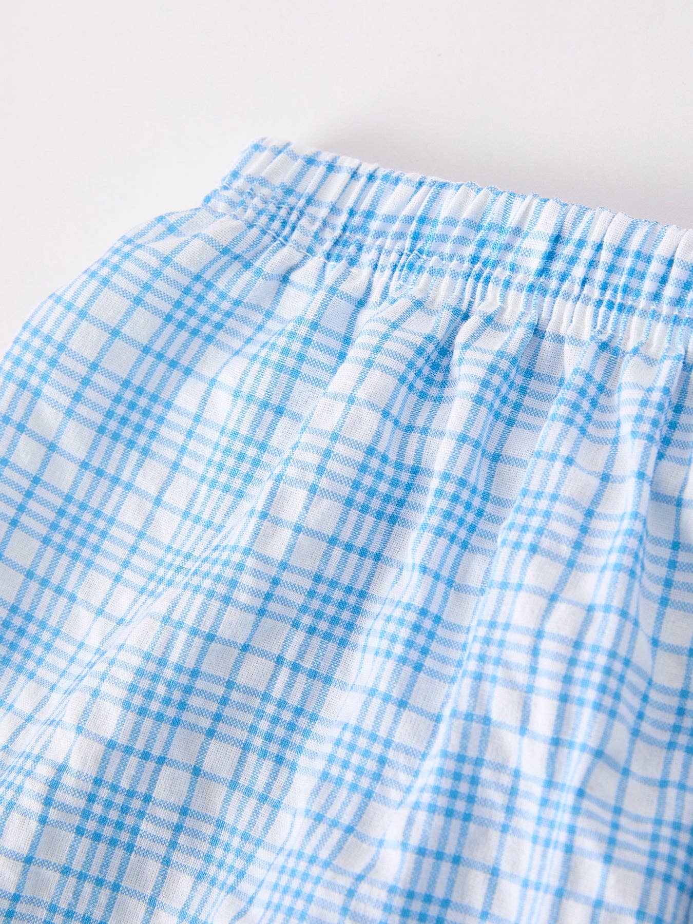 Apple Smocked Shorts Set