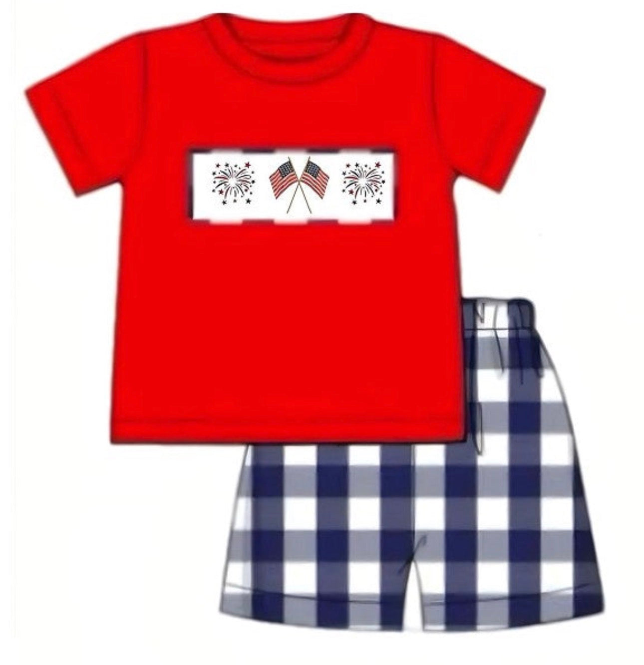 Little Firecracker Short Set
