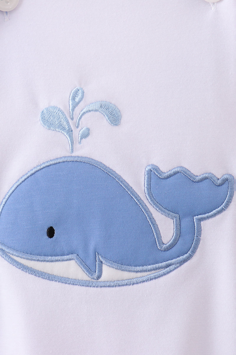 Blue Harbor Whale Bubble
