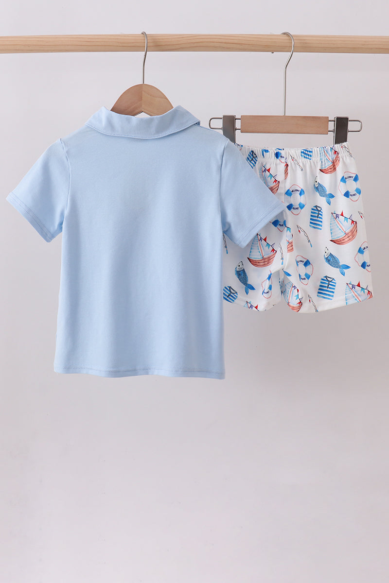 Seaside Shorts Set