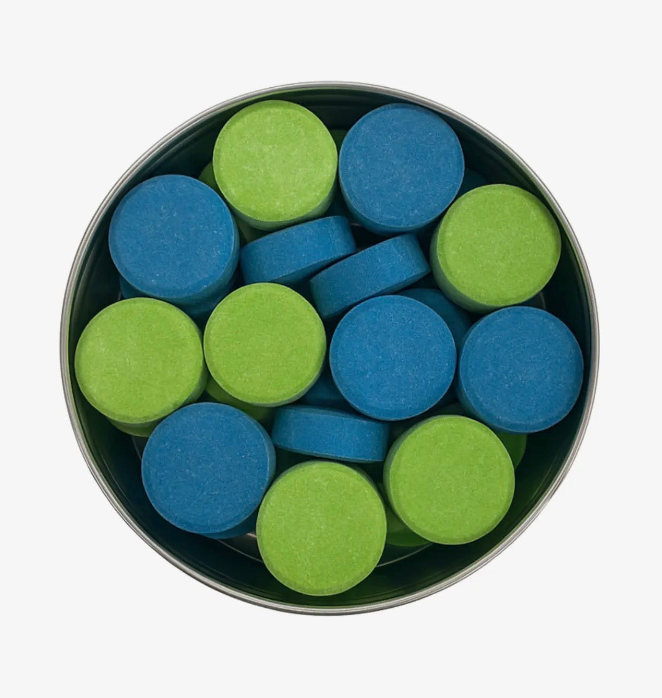Blue and Geen Bath Tub Drops