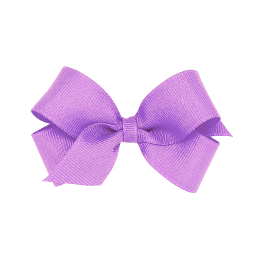 Mini Classic Grosgrain Hair Bow - Plain Wrap