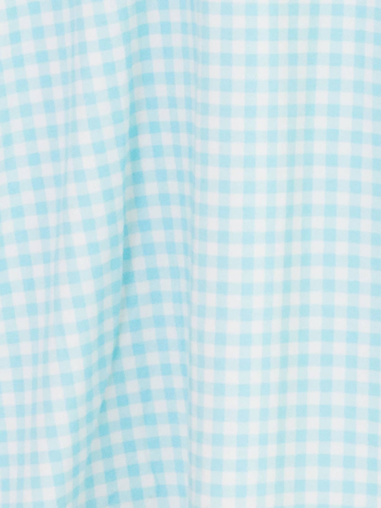 Women's Blue Breeze Gingham Maternity Robe