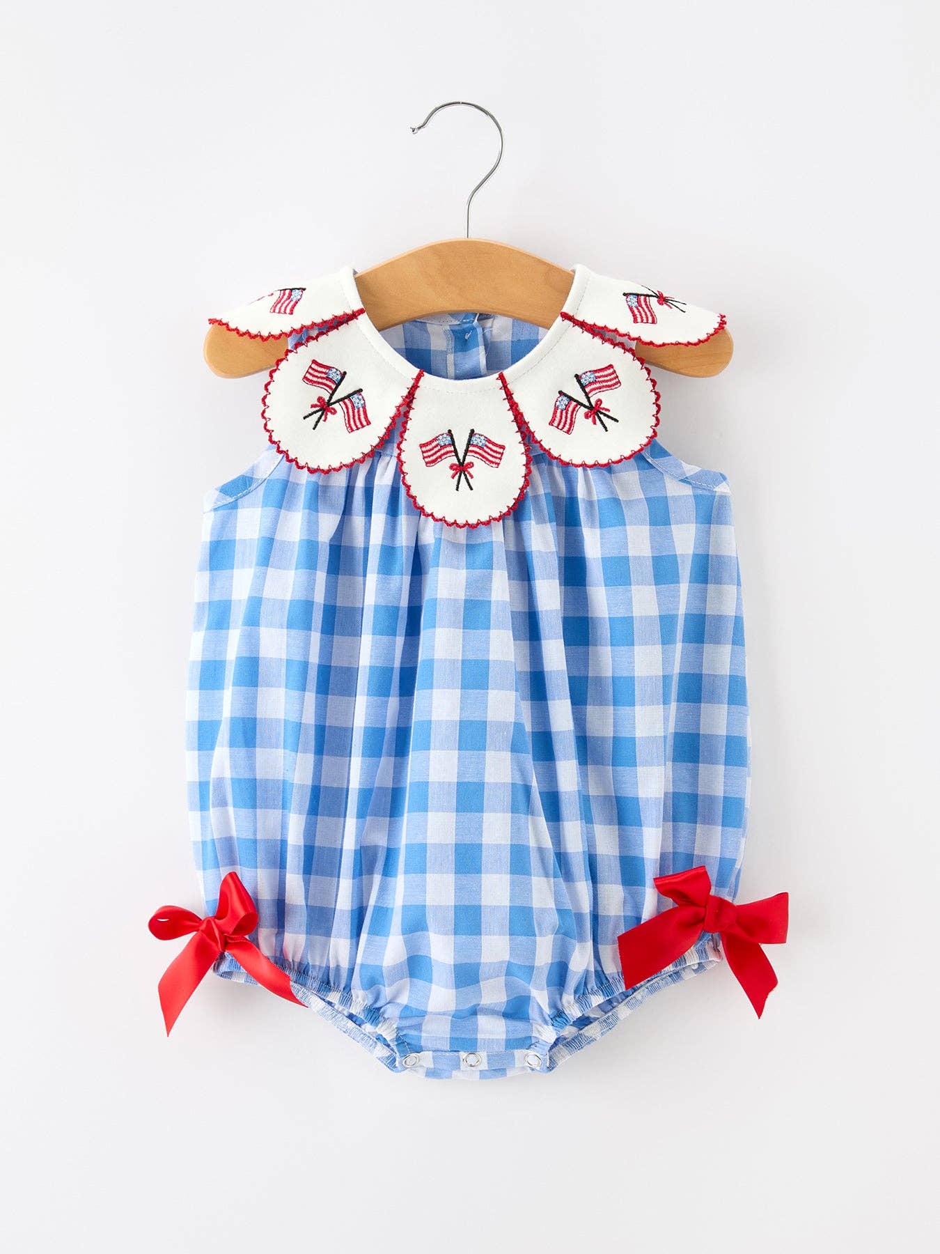 Stars & Stripes Scallop Bubble