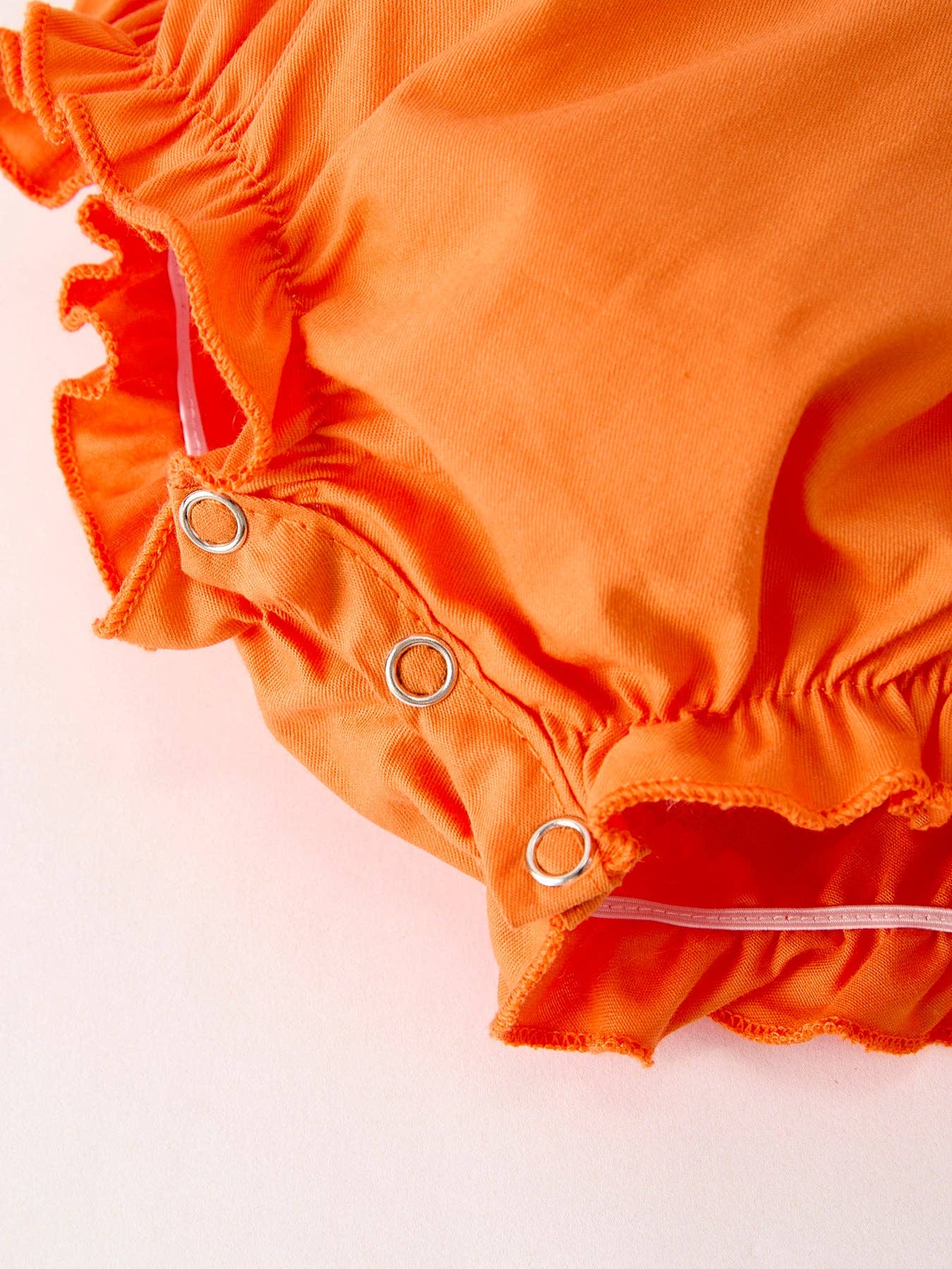 Pumpkin Smocked Bubble