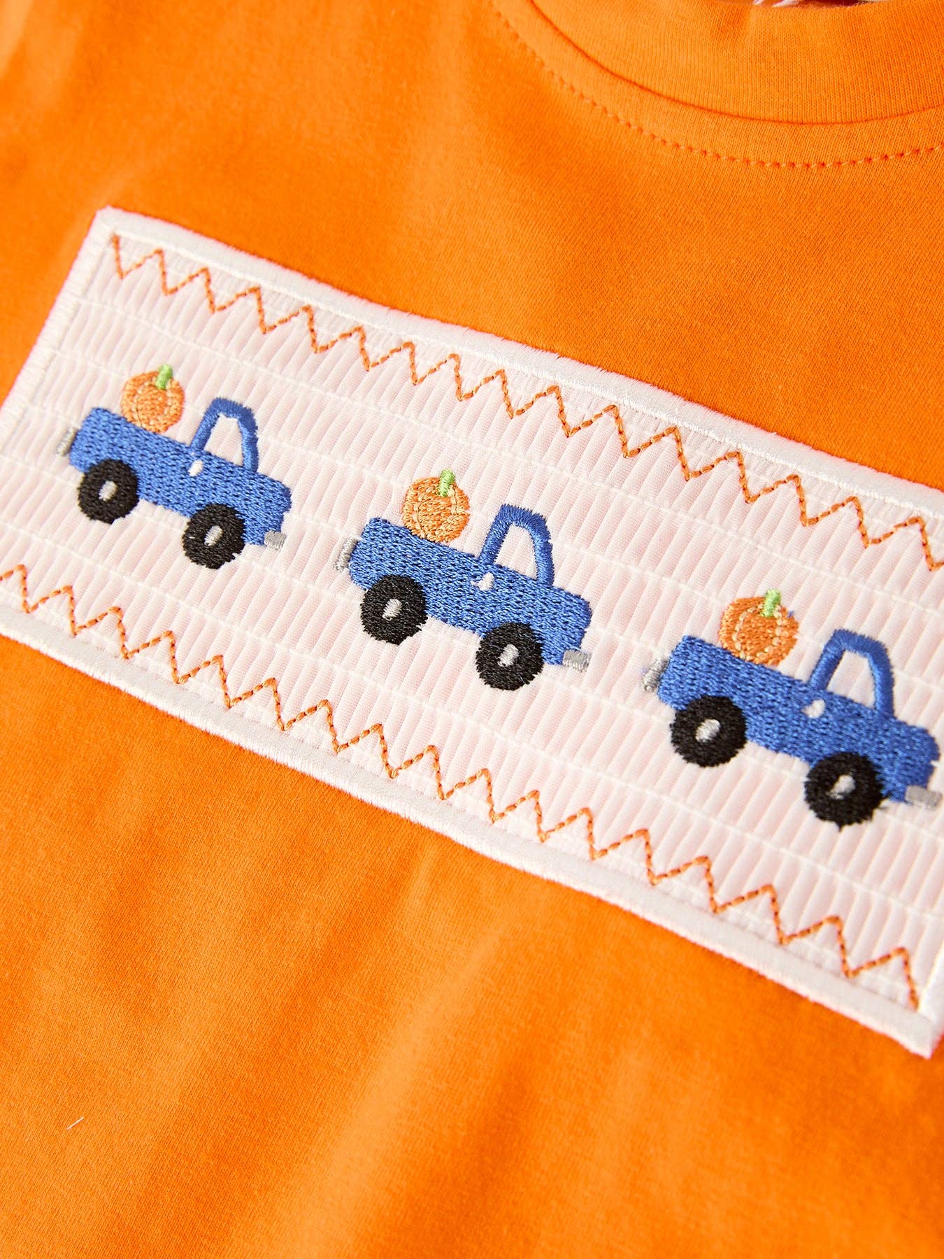 Harvest Trucks Smocked Pants Set