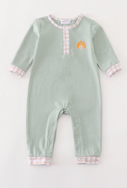 Turkey Appliqué Romper