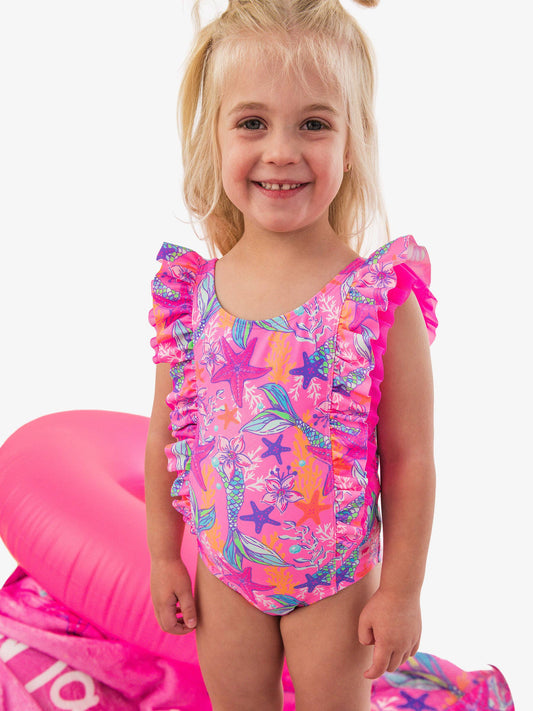 Neon Mermaid One Piece