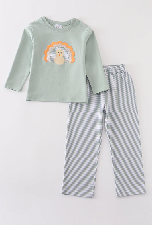 Harvest Turkey Pants Set