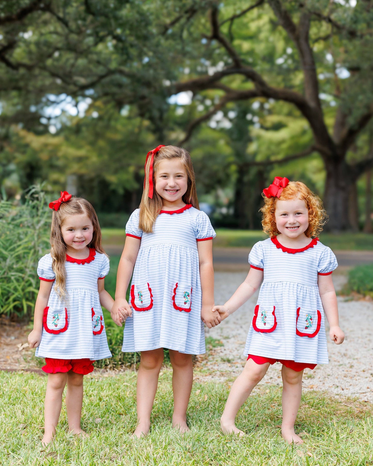 So Berry Sweet Scallop Short Set