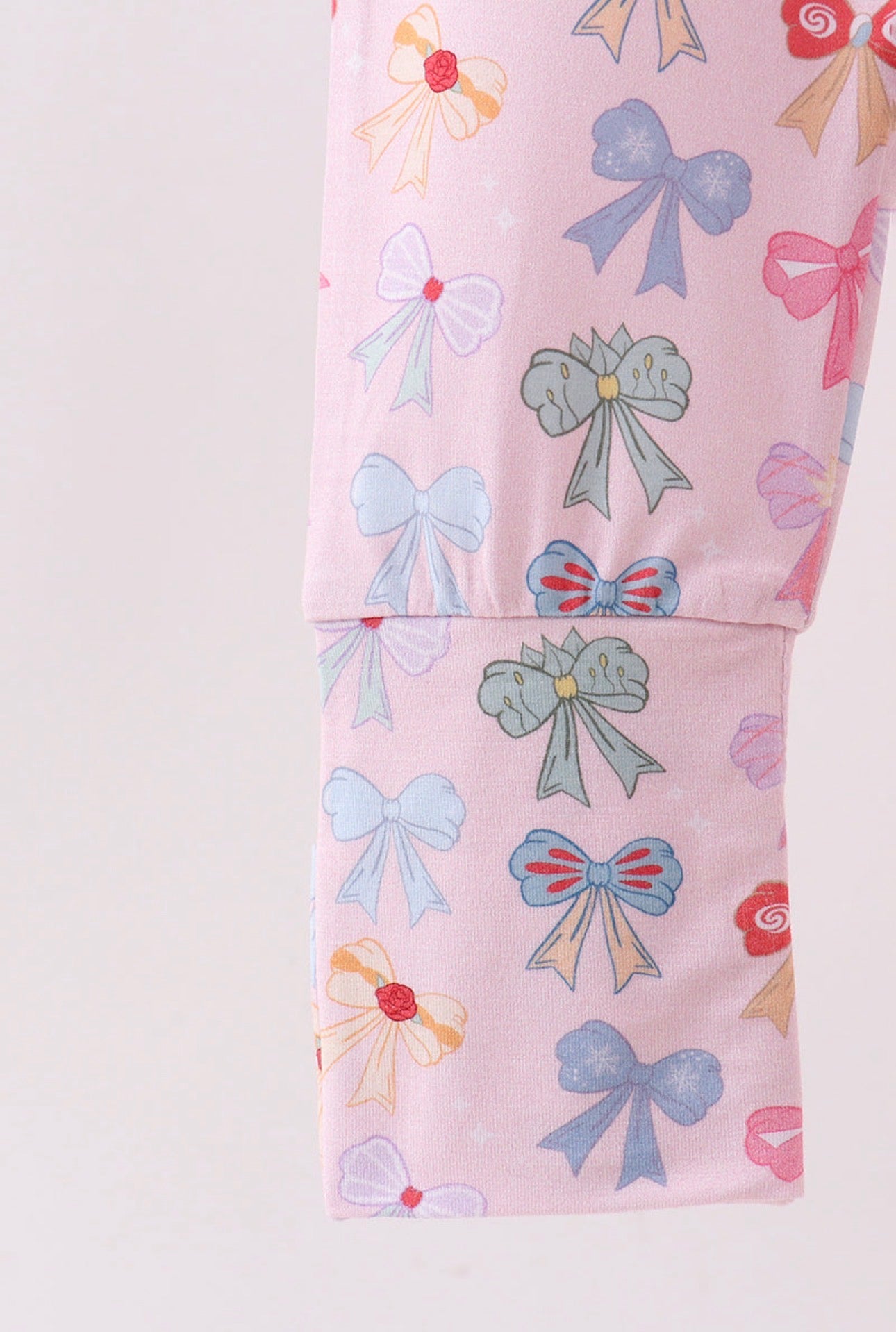 Pretty in Bows Zipper Pajama