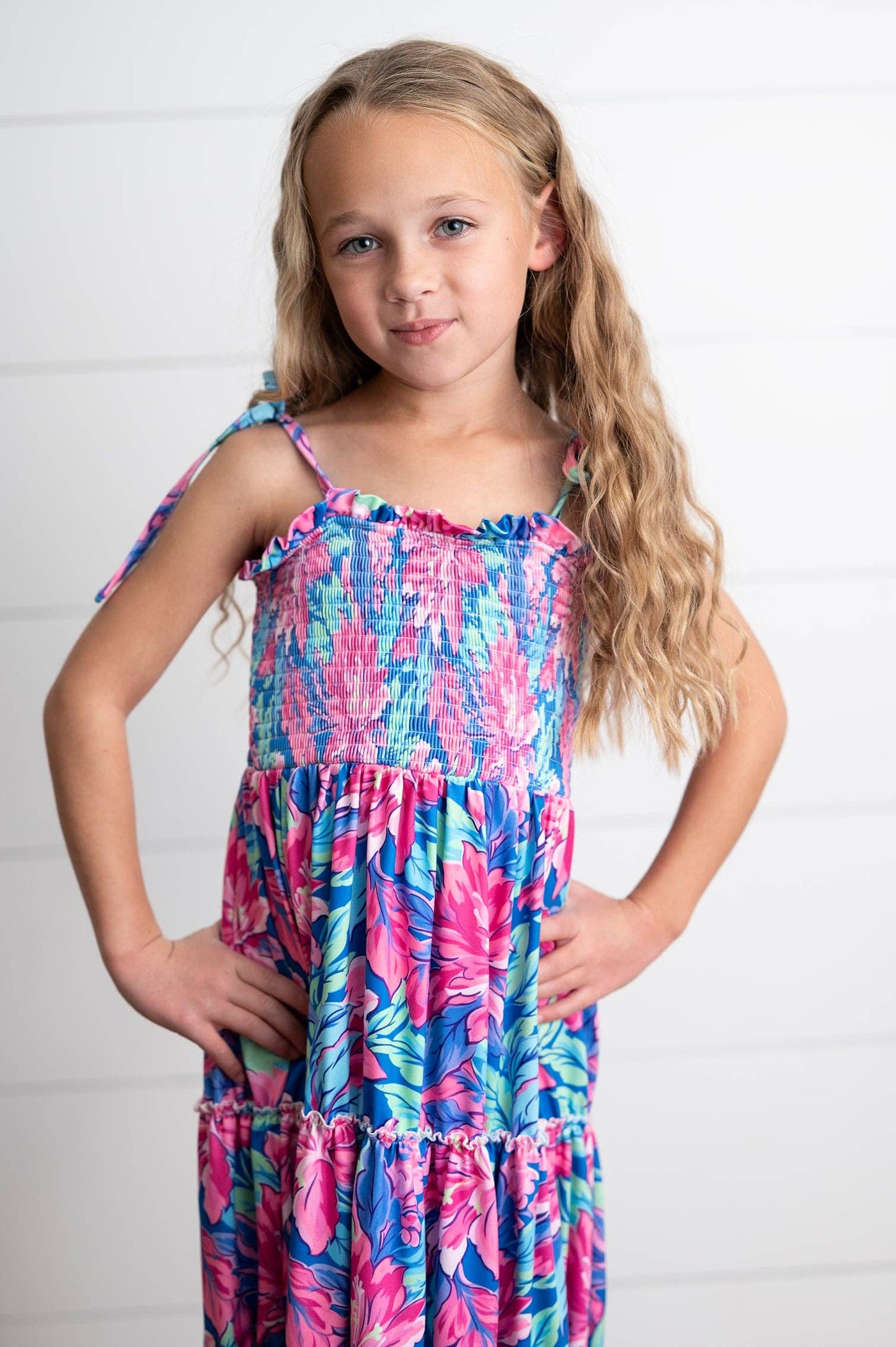 Tropical Bloom Maxi Dress