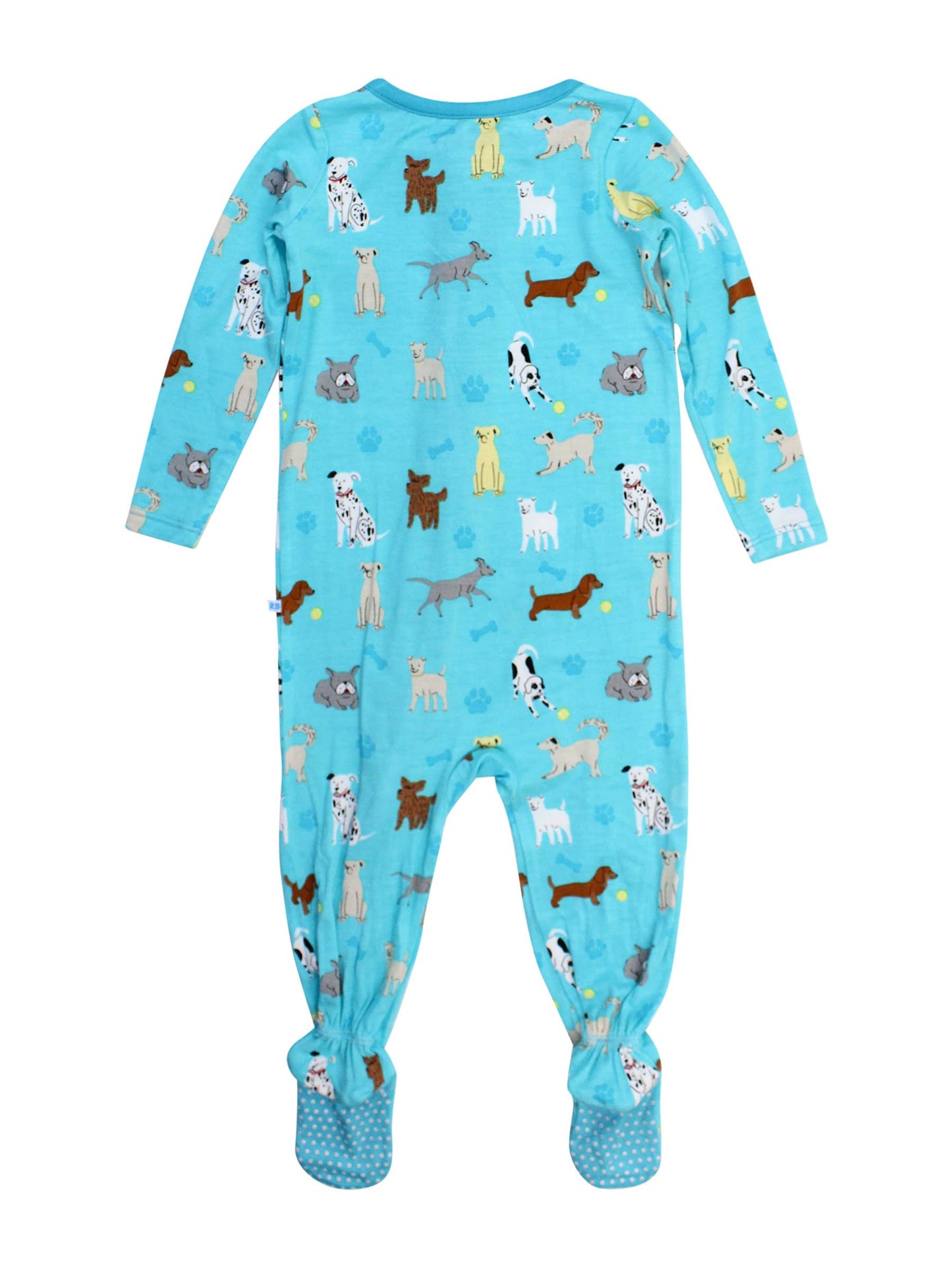 Puppy Playtime Bamboo Viscose Footed One Piece Pajama