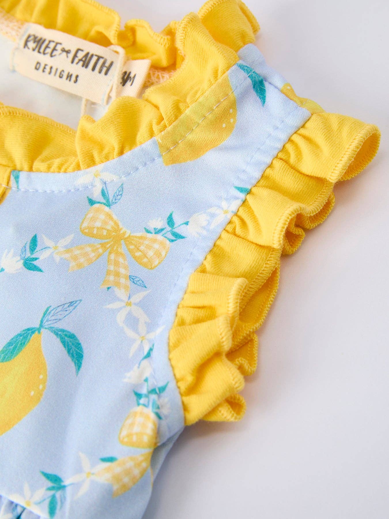 Lemon Blossom Ruffle Bubble