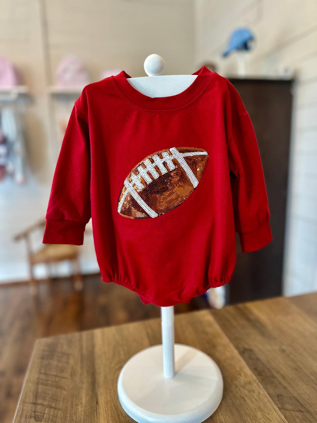 Game Day Glam Bubble – Crimson