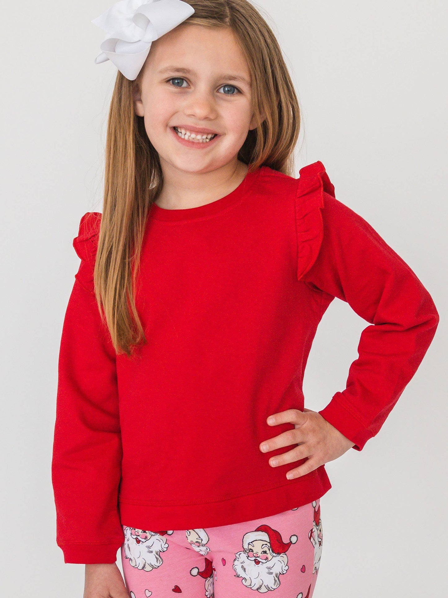 The Ryann Sweatshirt – Red