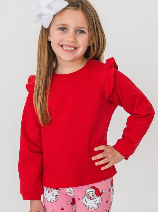 The Ryann Sweatshirt – Red