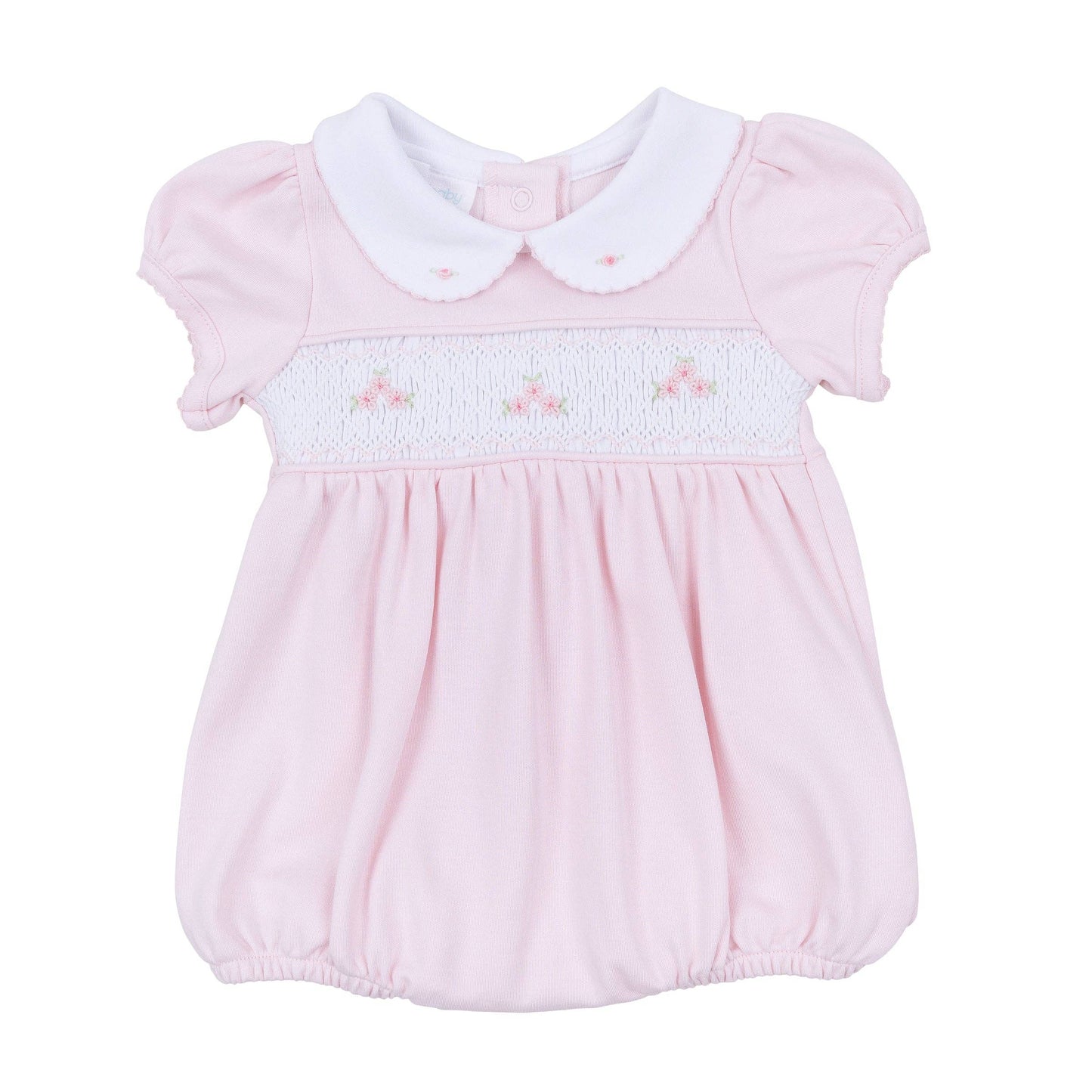 Willow's Classics Smocked Bubble - Pink