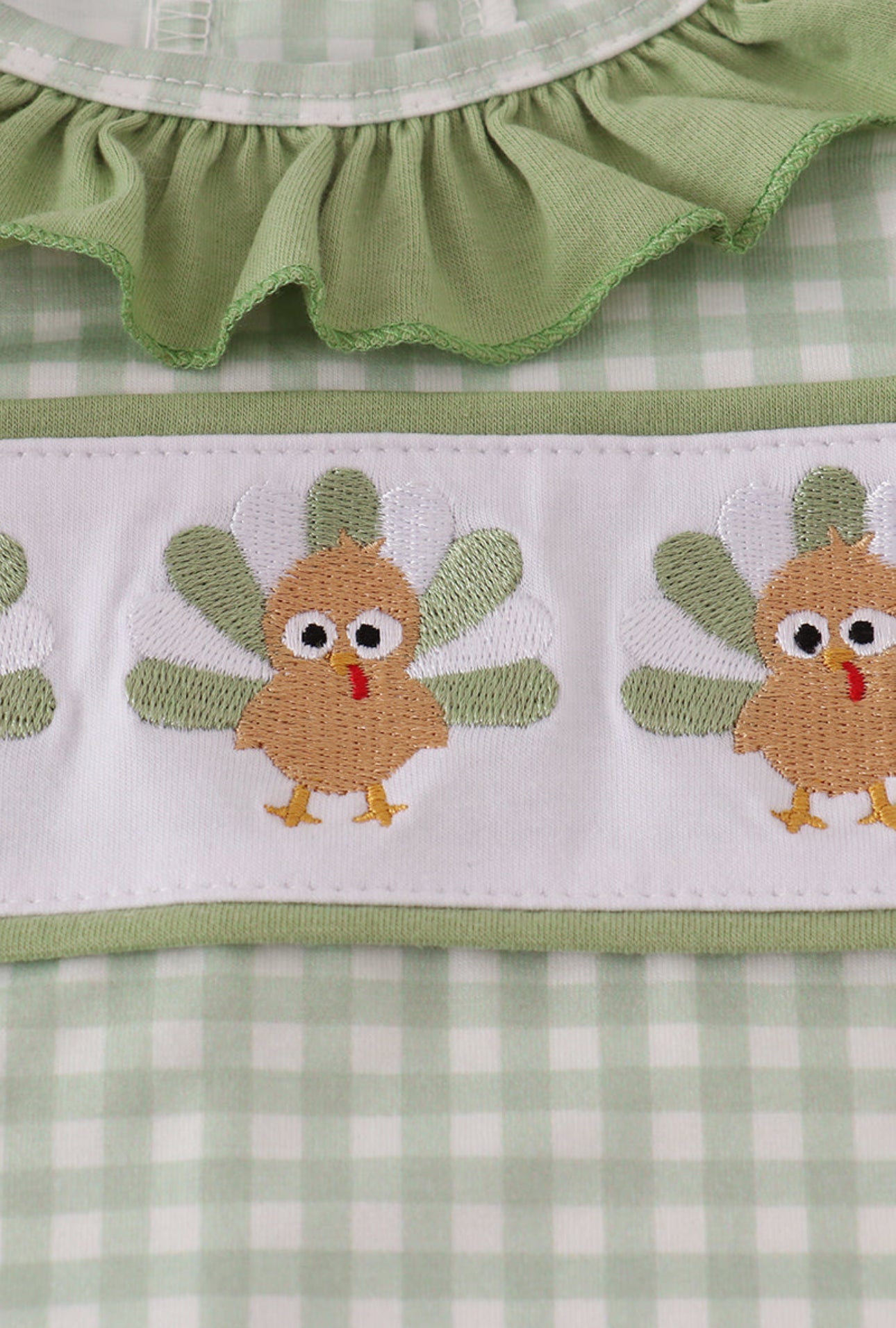 Turkey Time Ruffle Romper