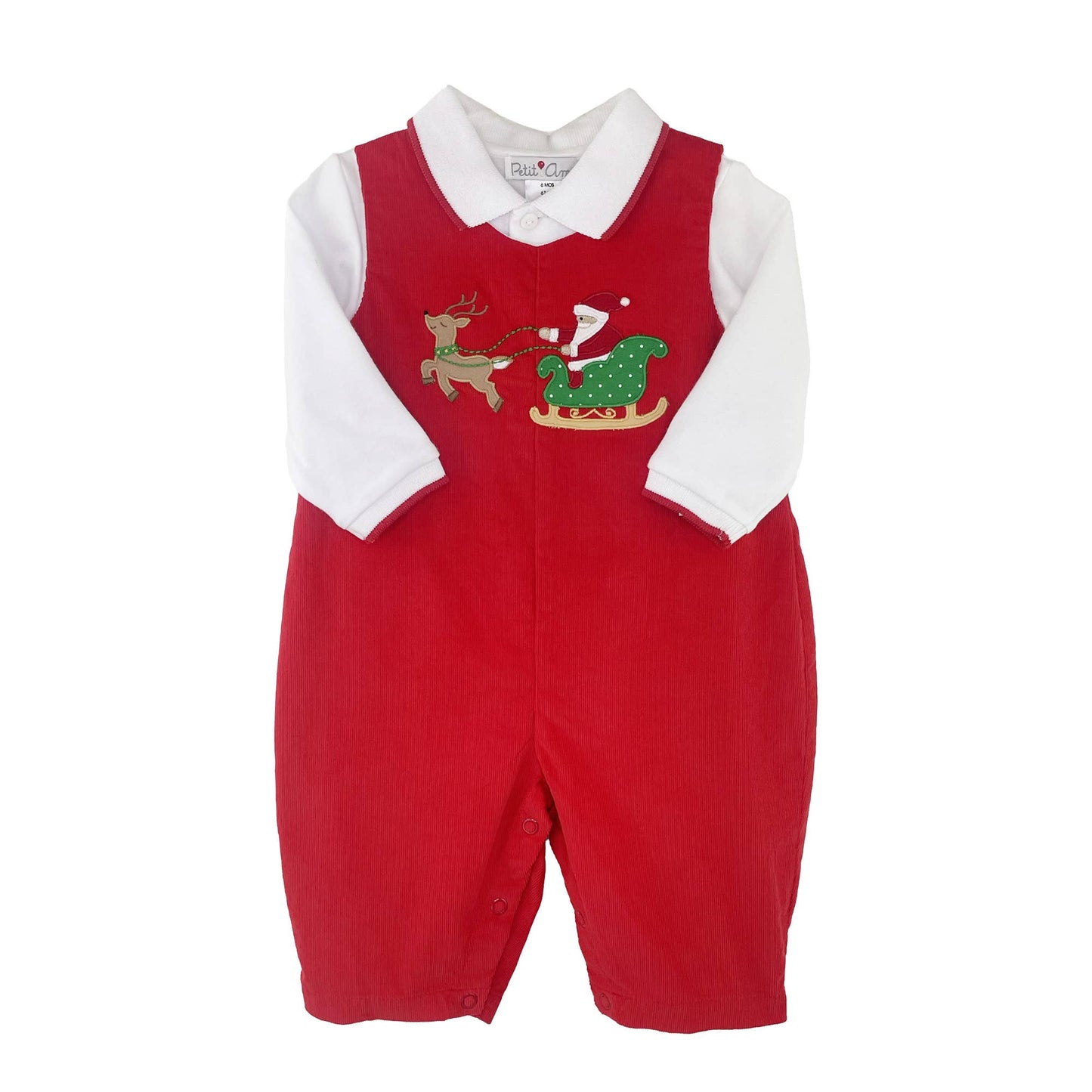 Santa’s Sleigh Corduroy Longall