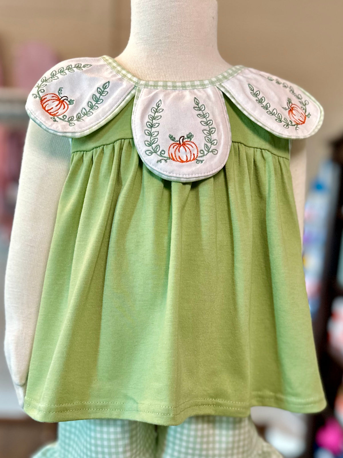 Pumpkin Petals Shorts Set