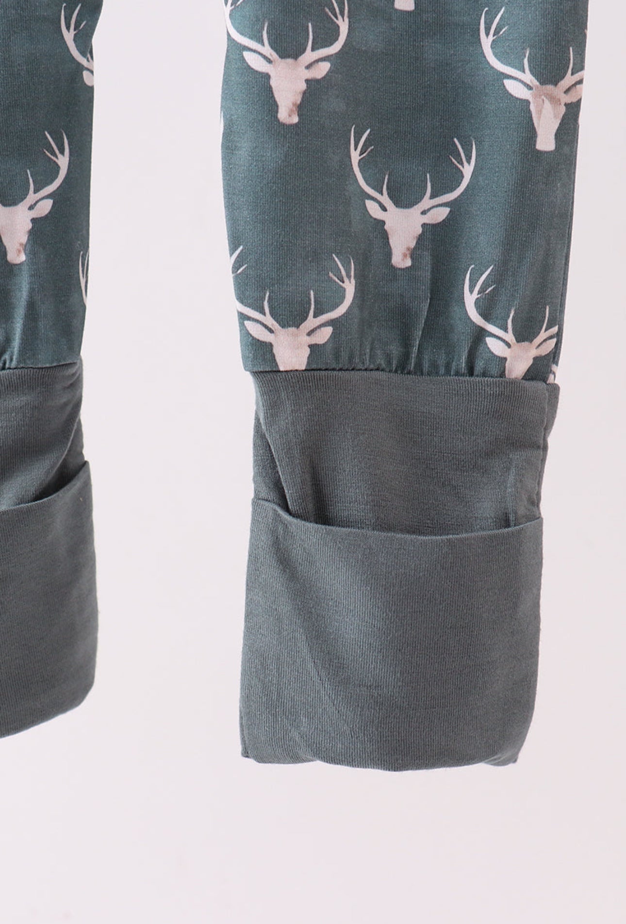 Woodland Buck Zipper Pajama