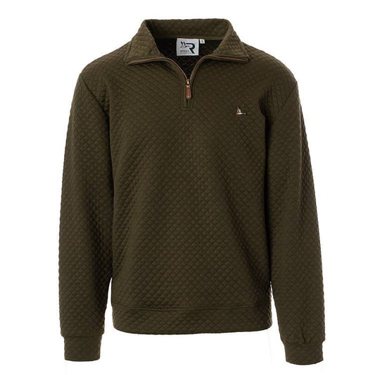 Fieldstone Roost Drake QTR Zip - Green