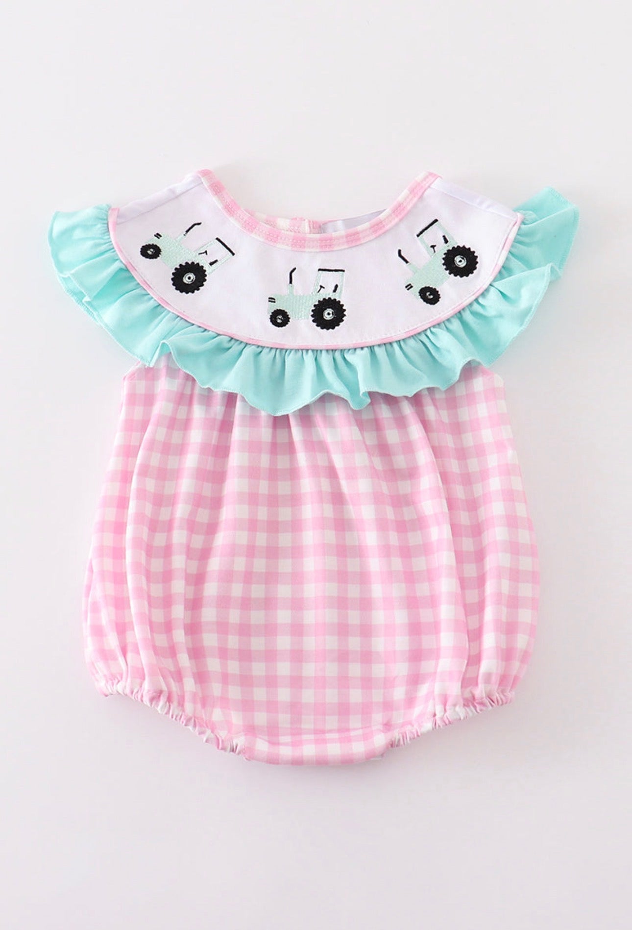 Little Tractor Ruffle Bubble