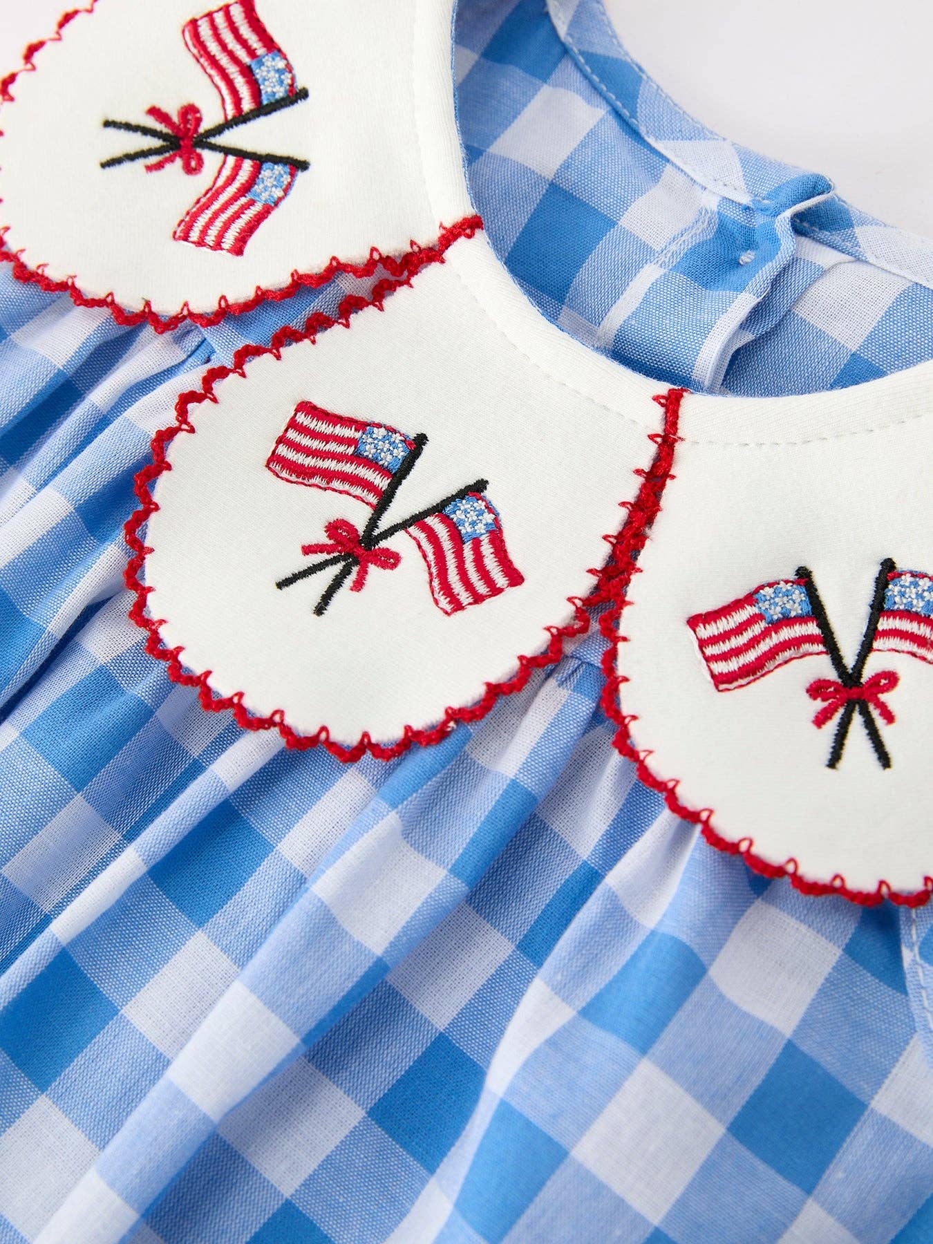 Stars & Stripes Scallop Bubble