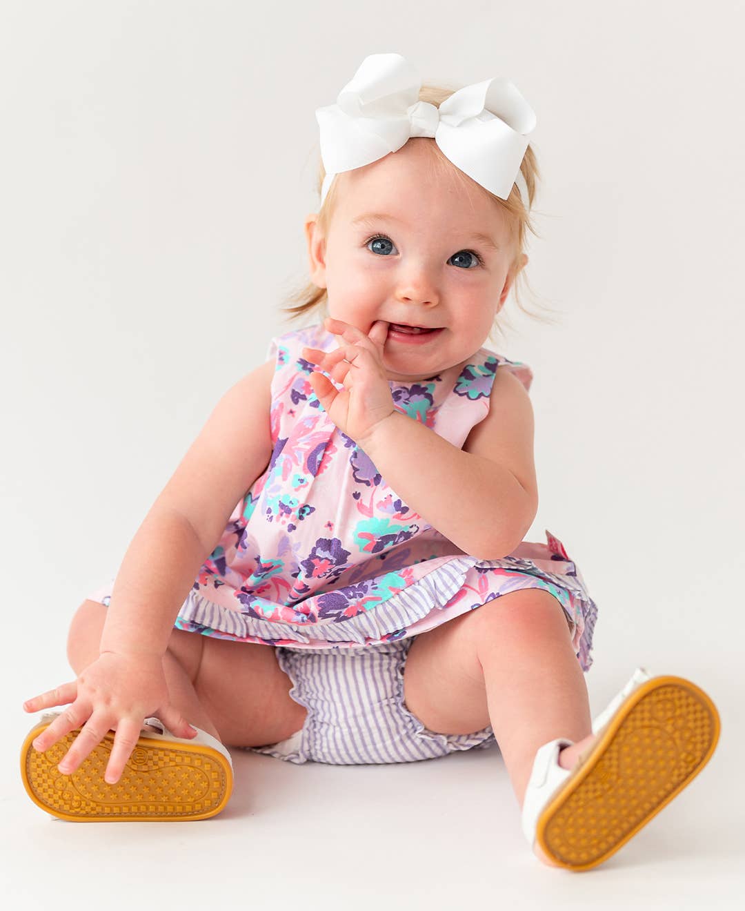 Bow Headband : White