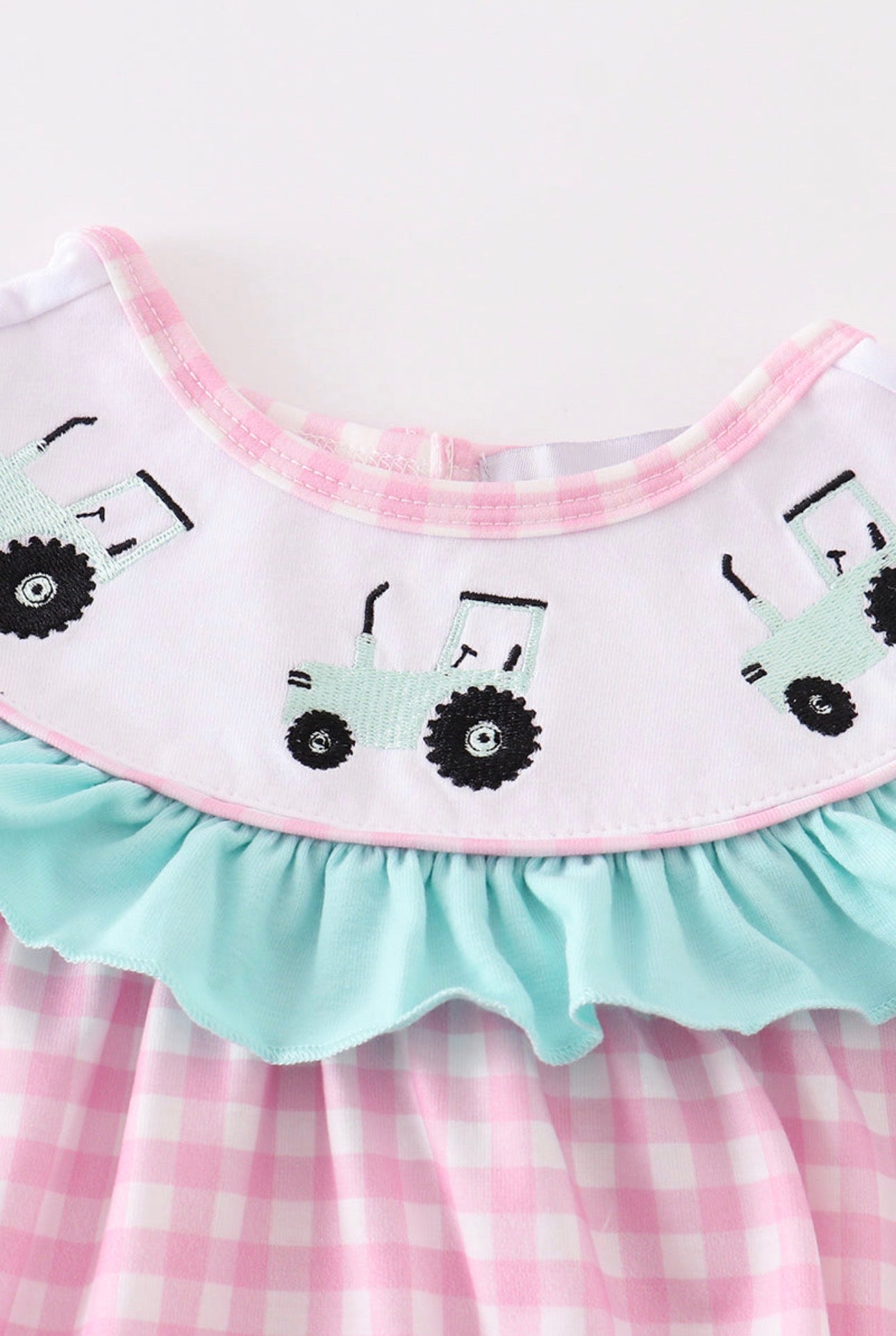 Little Tractor Ruffle Bubble