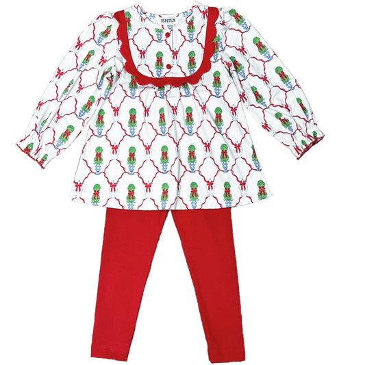Merry Topiary Legging Set