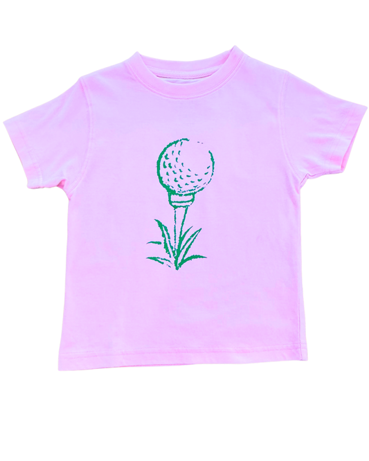 Light Pink Golf T-Shirt
