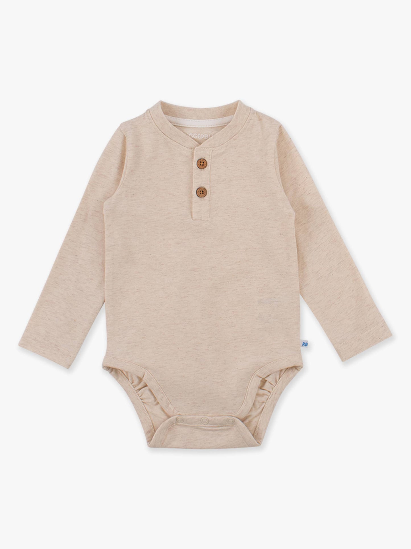 The Charlie Henley Bodysuit – Oatmeal