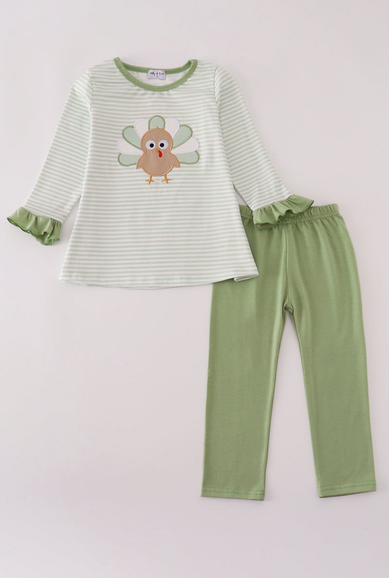 Turkey Time Ruffle Pants Set