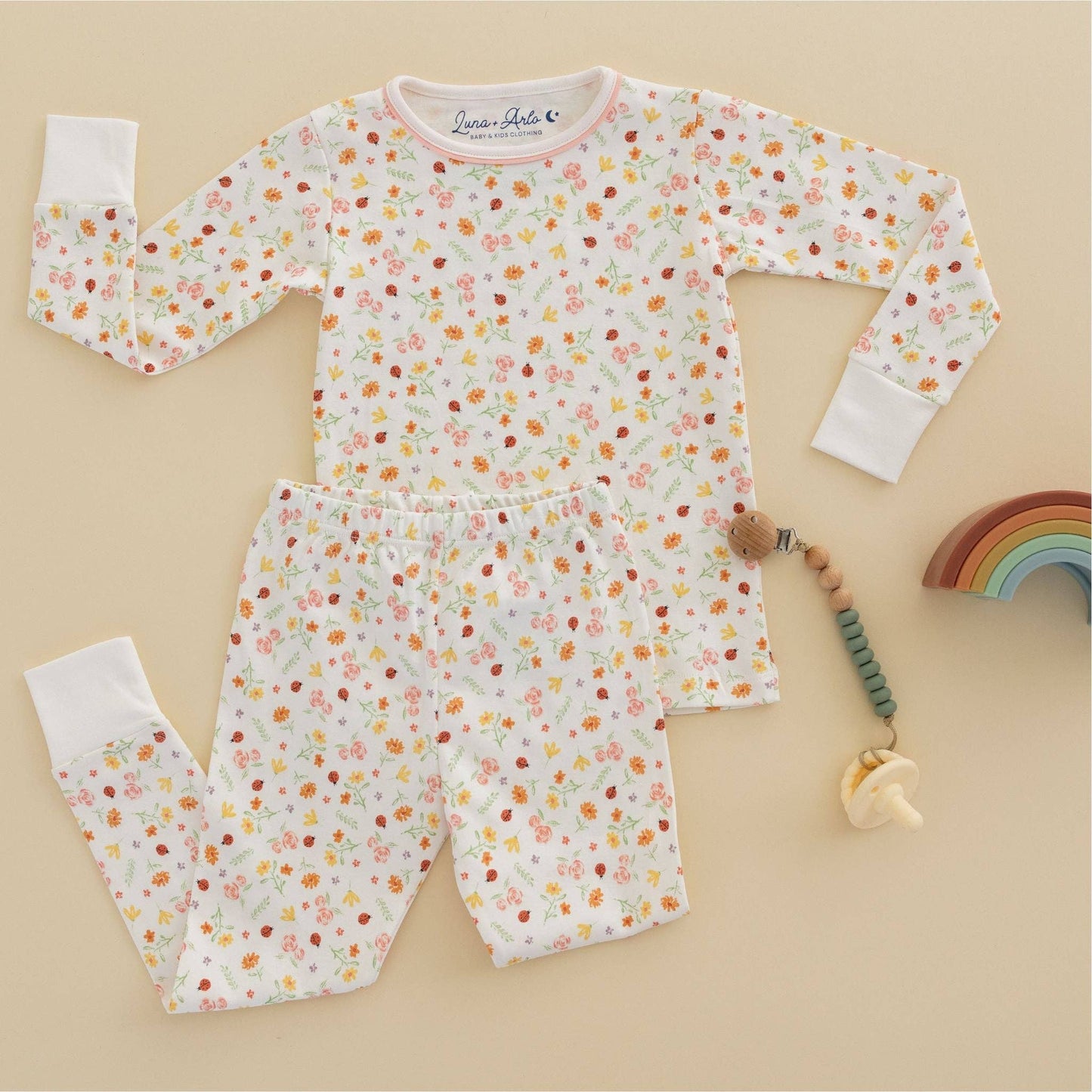 Bugs and Blossoms Long Pajamas