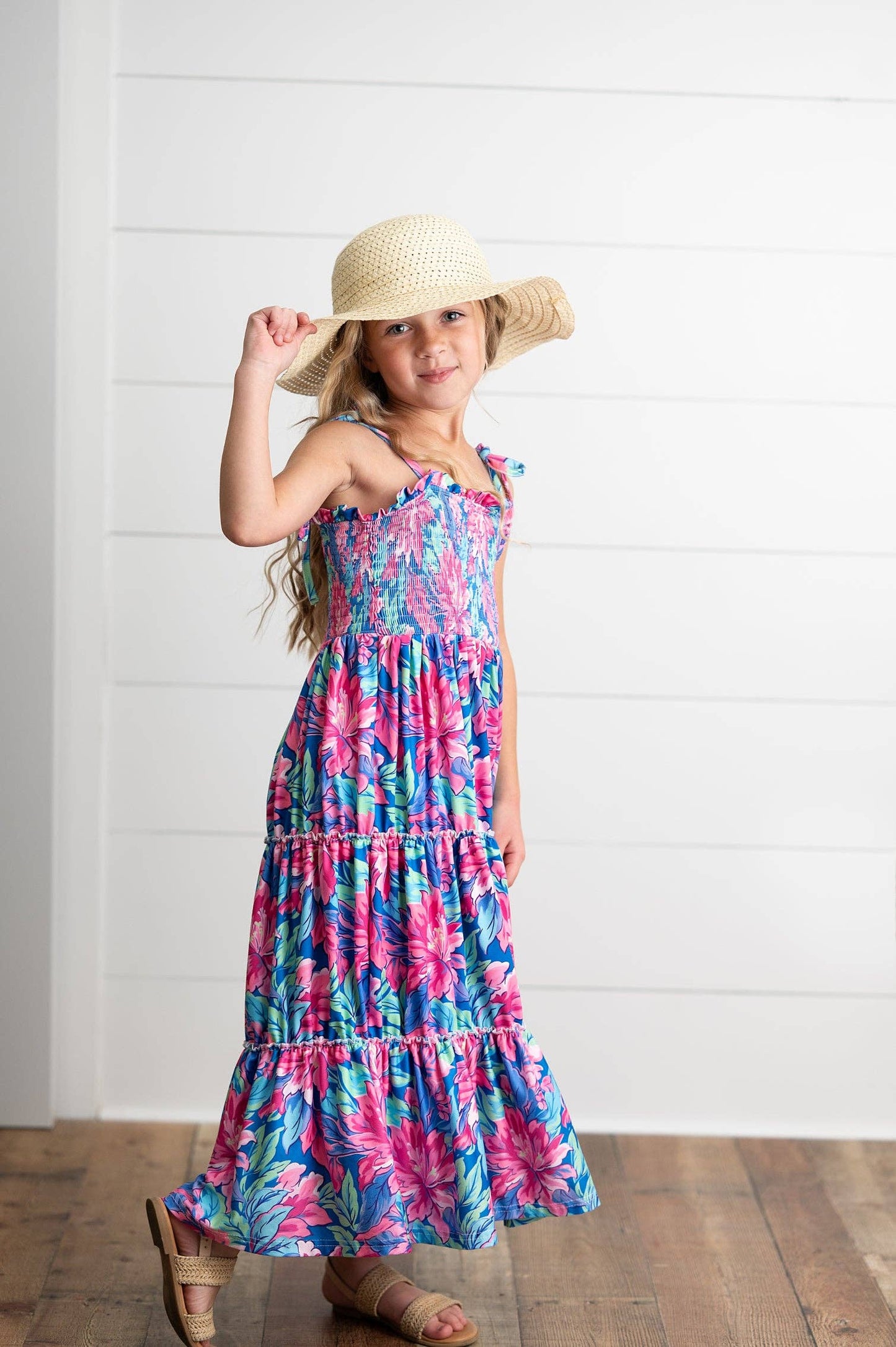 Tropical Bloom Maxi Dress