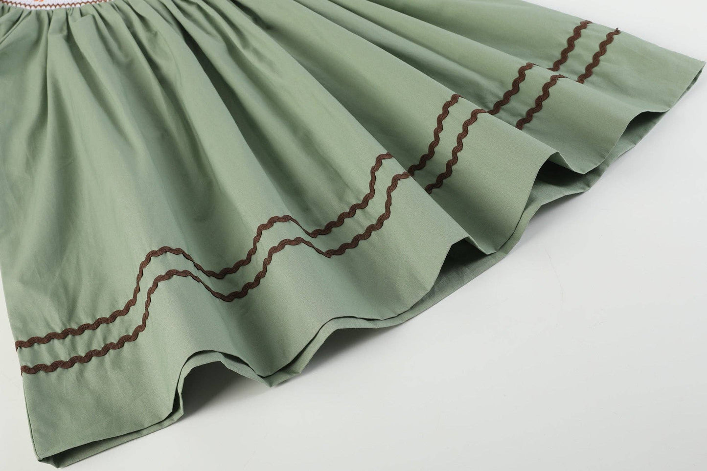 Sage Turkey Bishop Dress